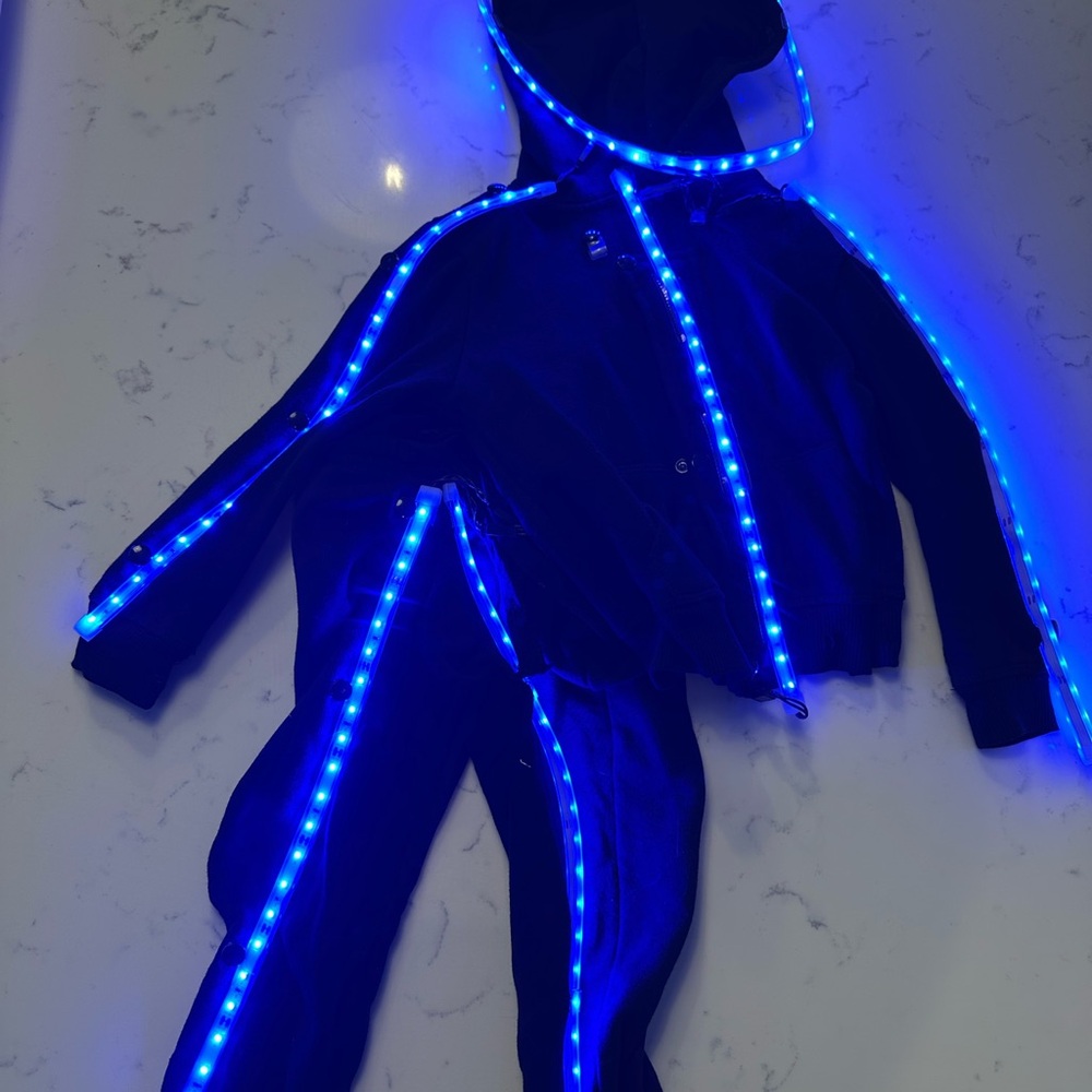 Kids LED Light-Up Costume - Blue
